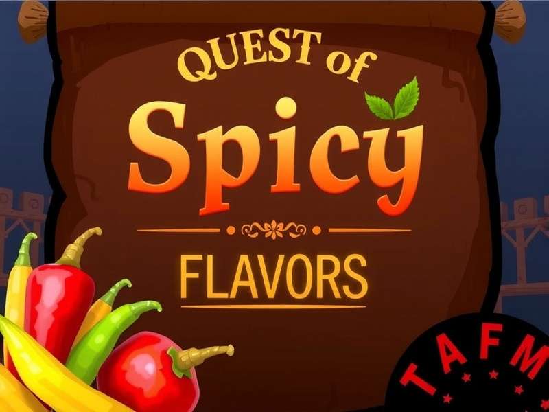 Quest Of Spicy Flavors - Adventure Awaits Quest Of Spicy Flavors Game Banner